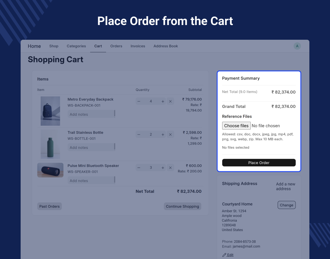 ERPNext Website Pre-Order