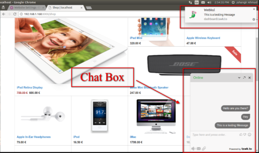 Odoo LiveChat Tawk To