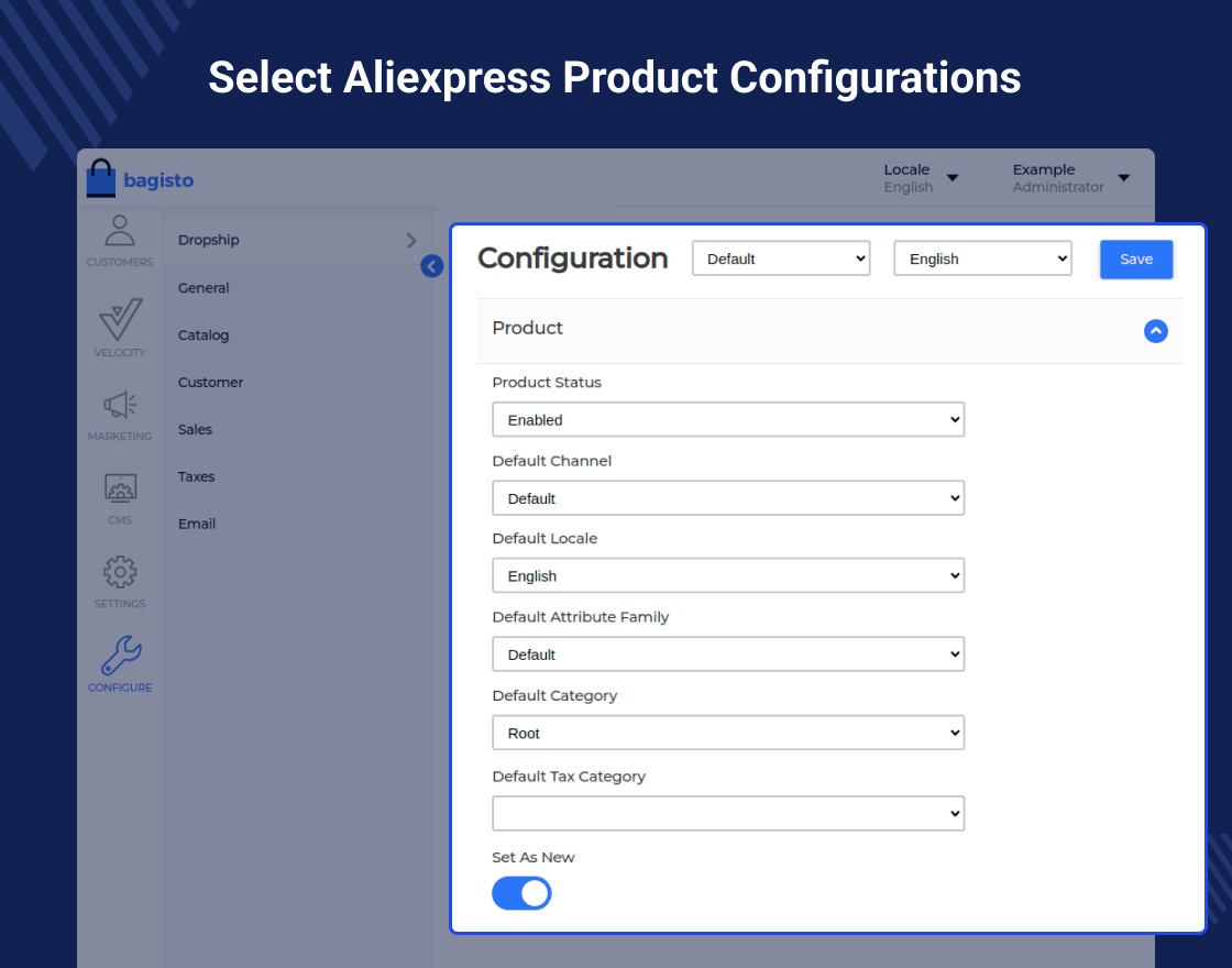 Laravel AliExpress Dropshipping