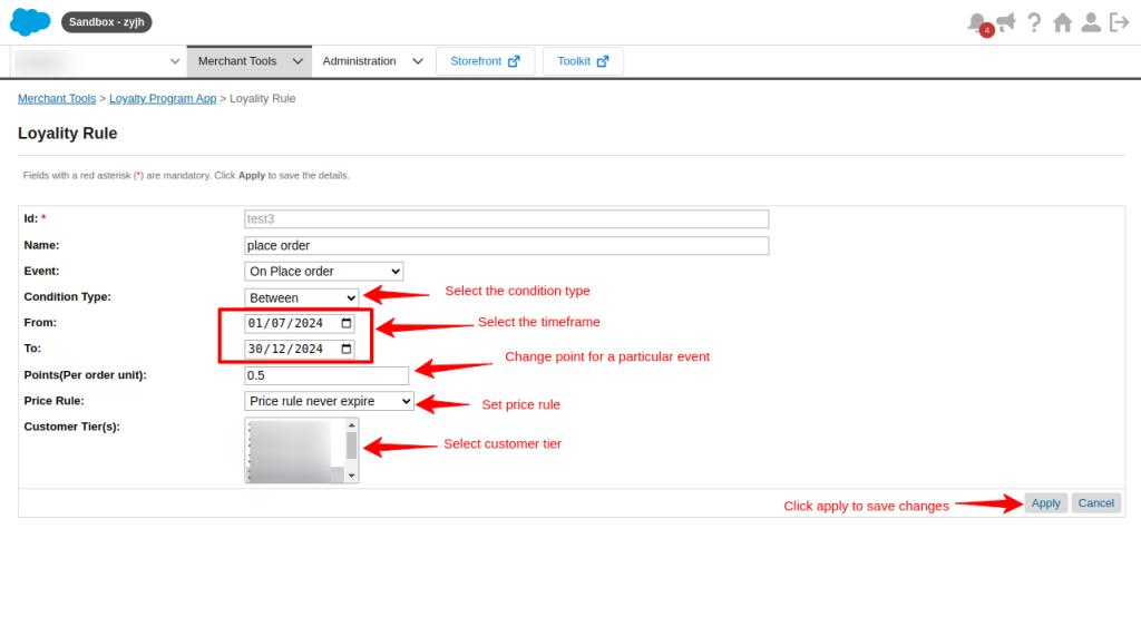 Loyalty Program For Salesforce B2C Commerce
