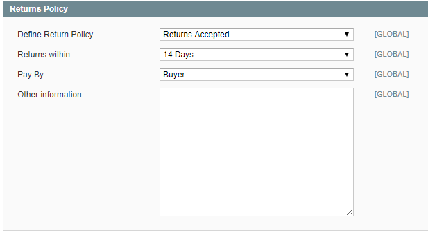 Magento (OpenMage) eBay Connector