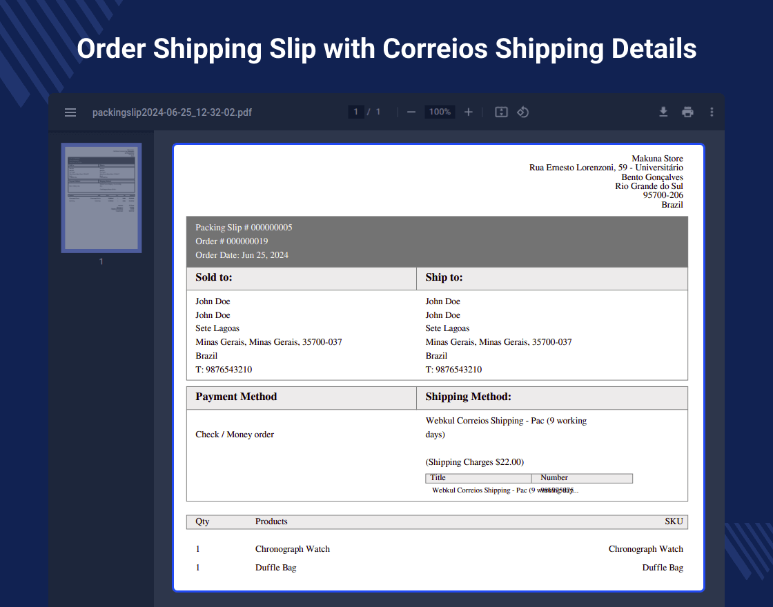 Marketplace Correios Shipping for Magento 2