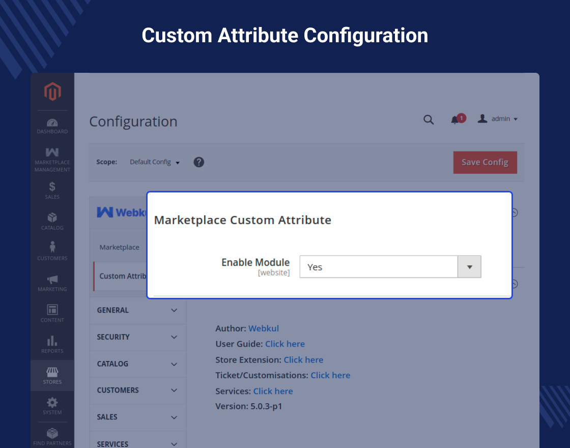 Magento 2 Custom Attribute Marketplace Add-on