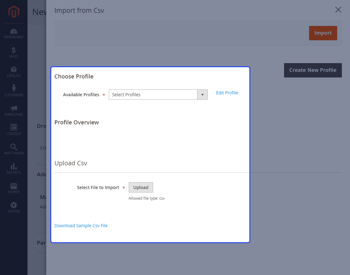Magento 2 Vehicle Parts Finder Extension
