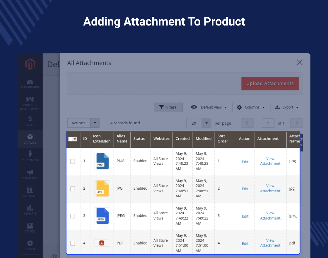 Magento 2 Product Attachments 