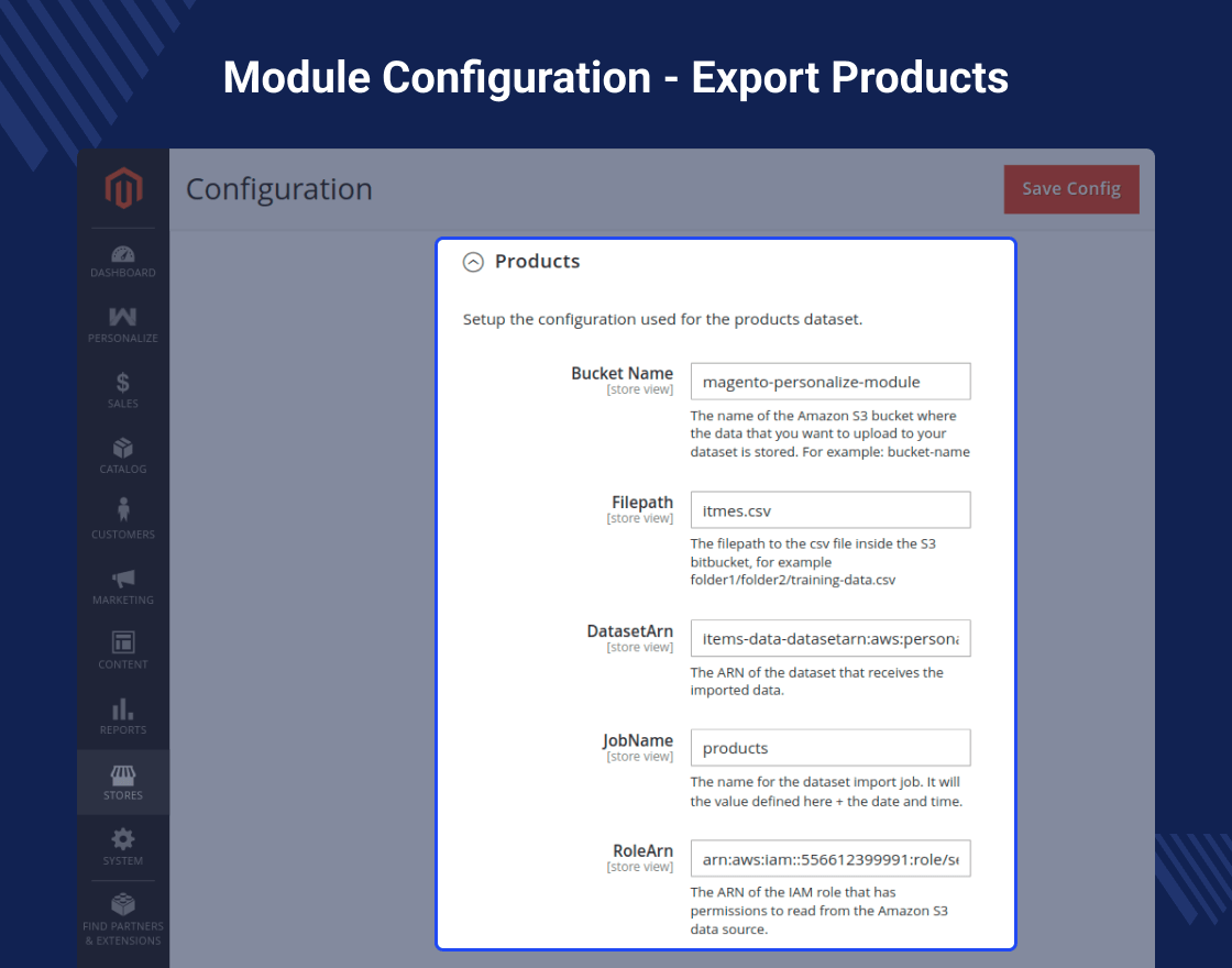 Amazon Personalize for Magento 2