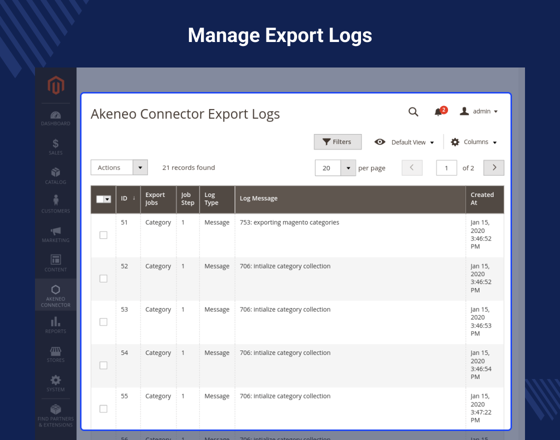 Akeneo Connector for Magento 2