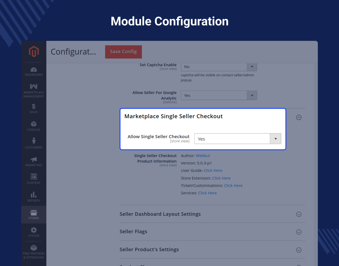 Magento 2 Single Seller Checkout Marketplace Add-on