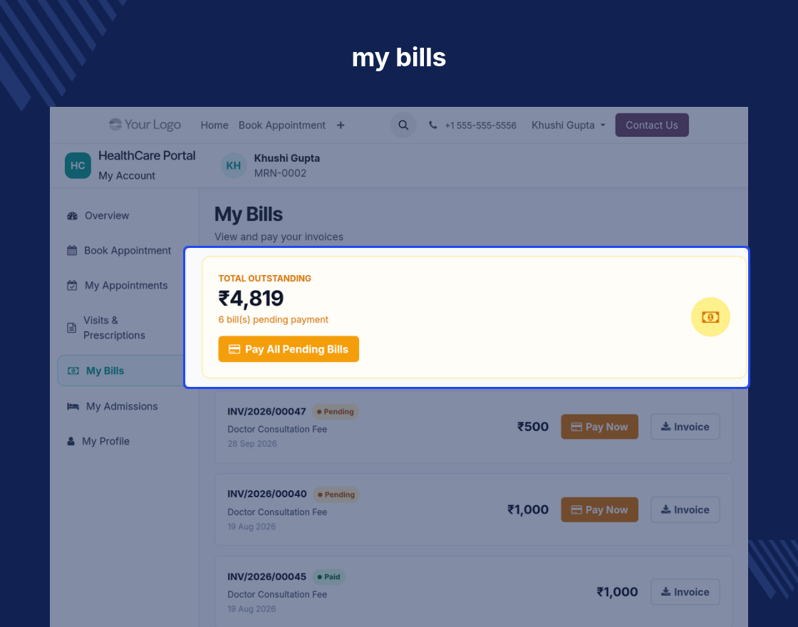 Odoo Hospital Management System