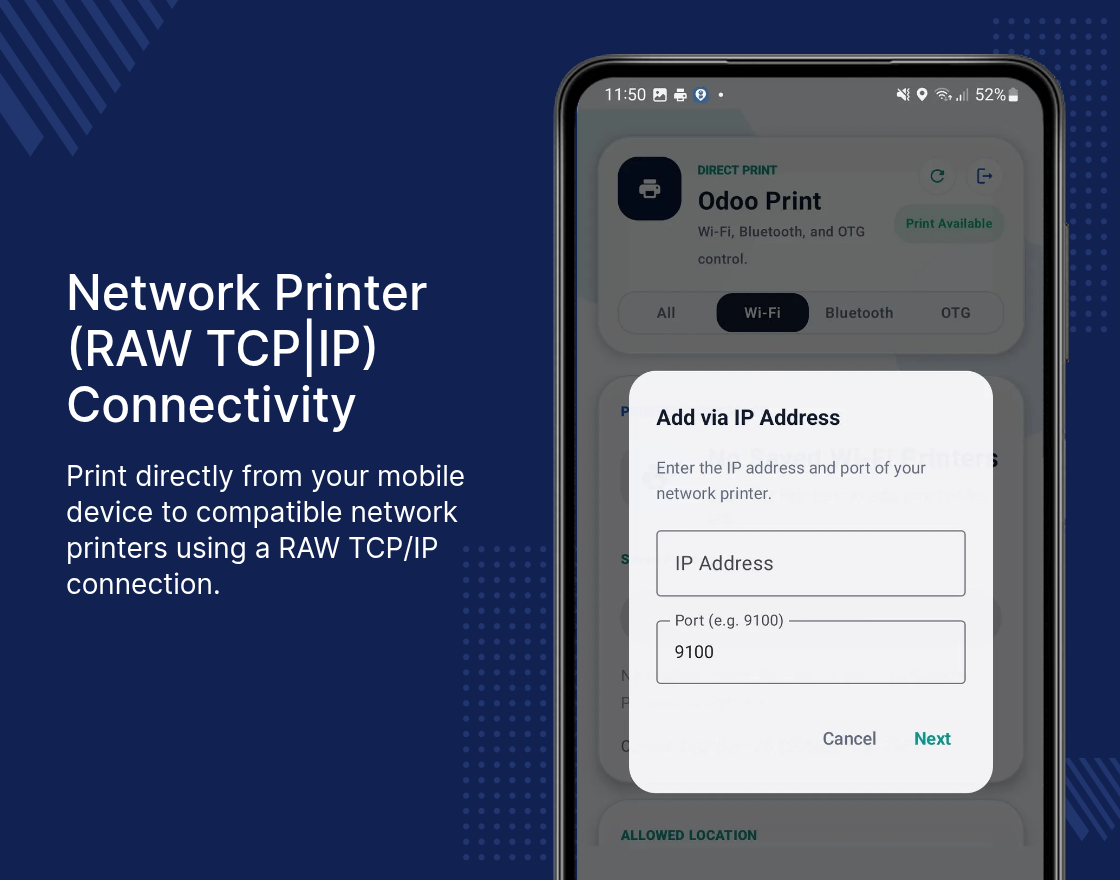 Odoo Print Direct
