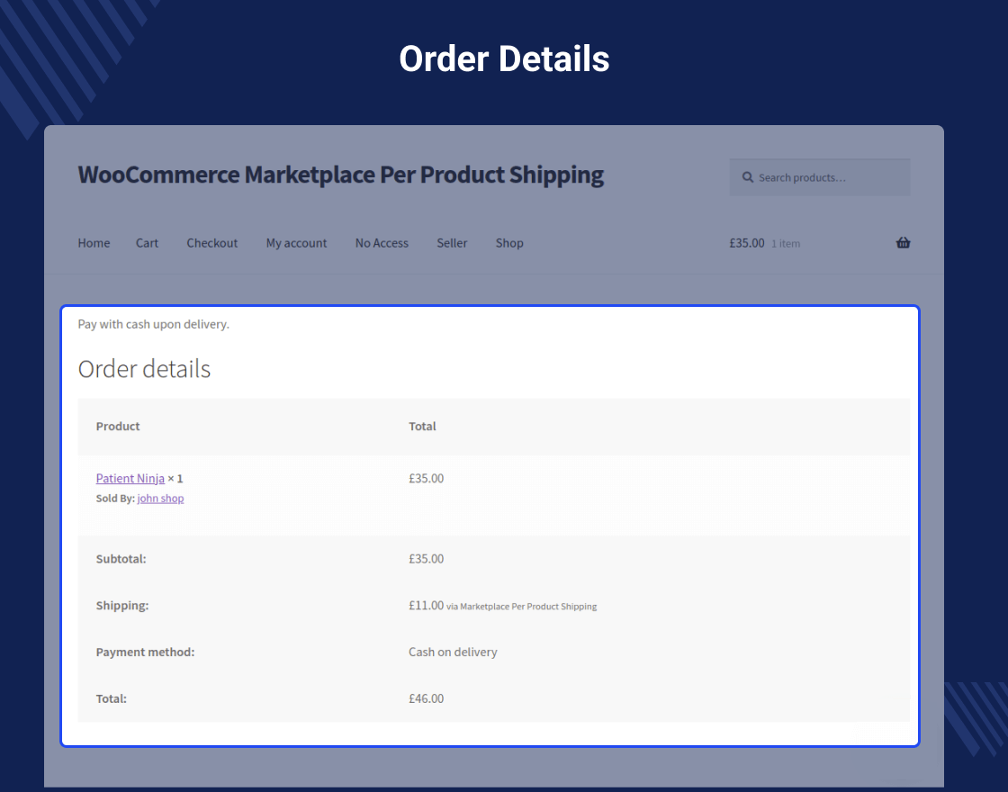 Multi Vendor Per Product Shipping for WooCommerce