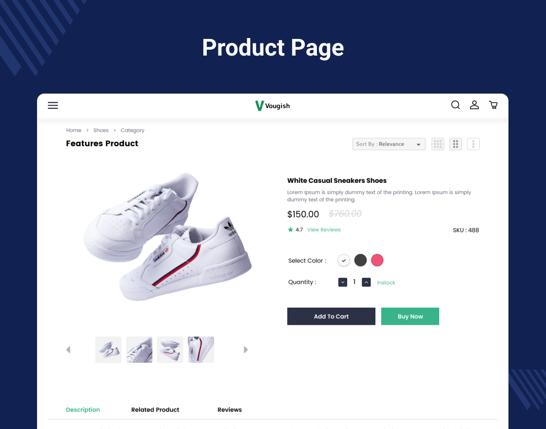 Odoo Headless E-commerce