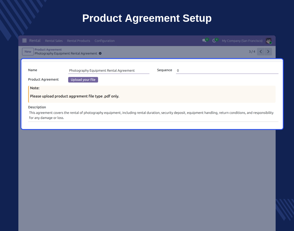 Odoo Website Rental Sale
