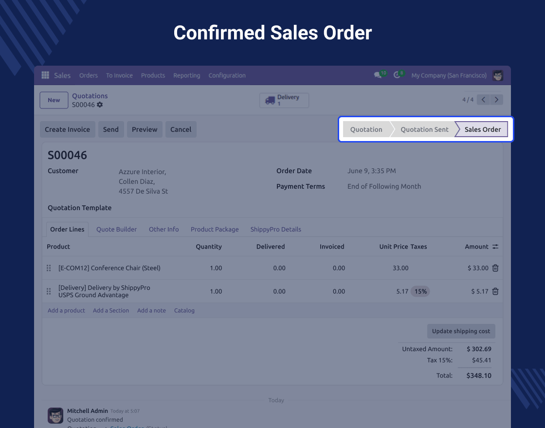Odoo ShippyPro Shipping Integration