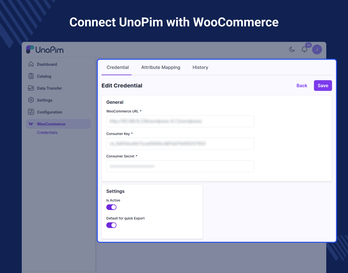 UnoPim WooCommerce Connector