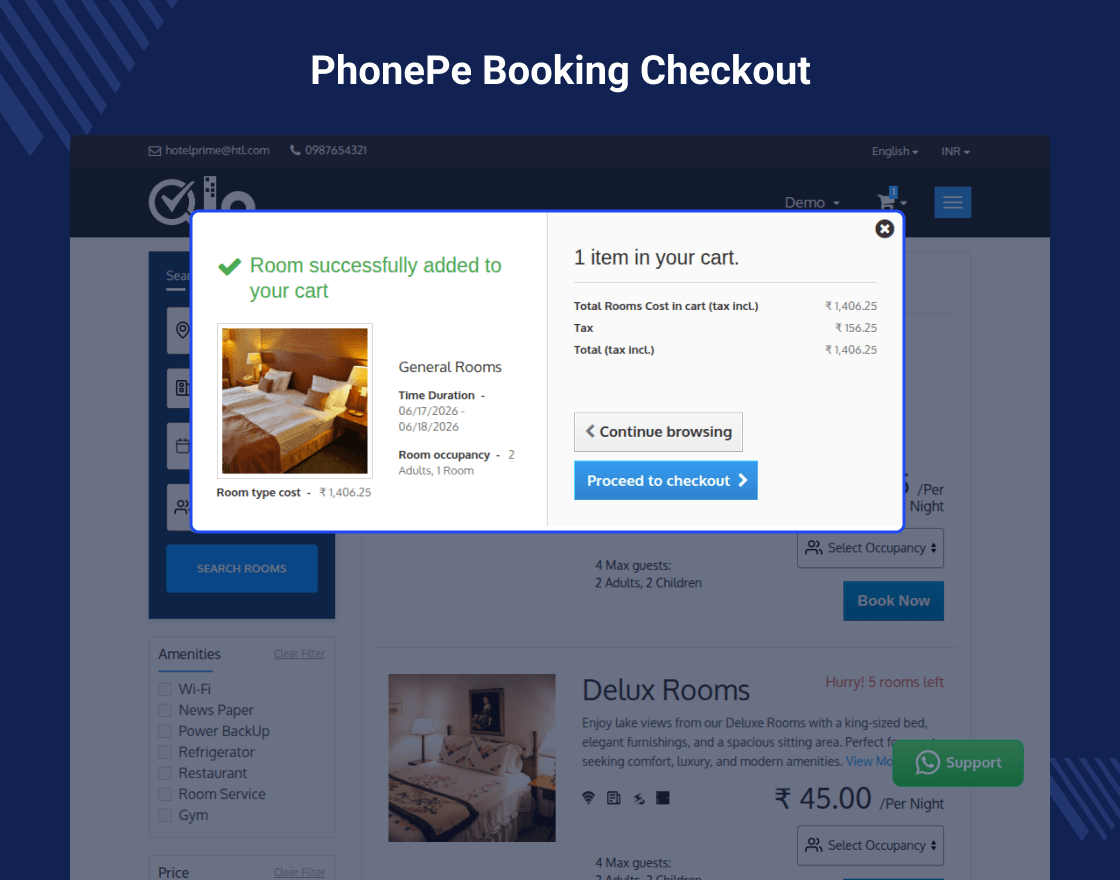 QloApps PhonePe Payment Gateway