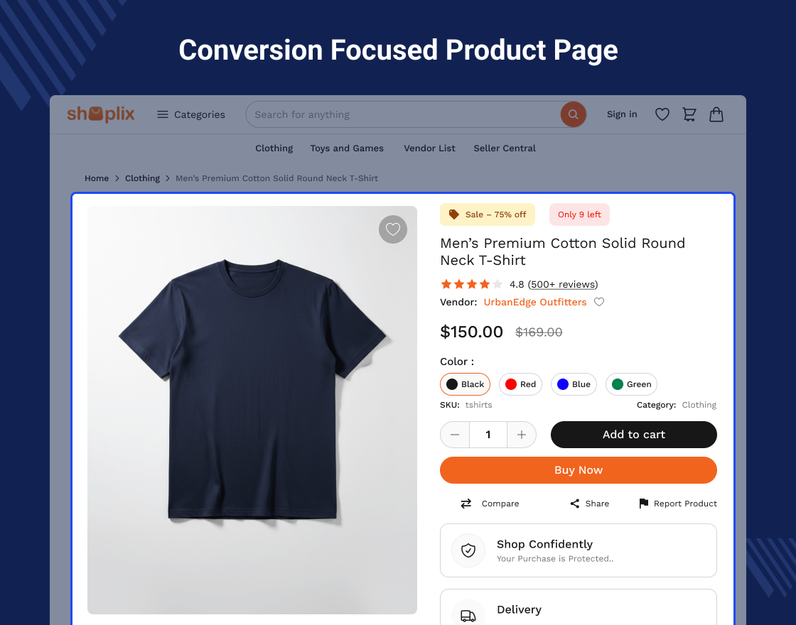 Shoplix - WooCommerce Marketplace Theme