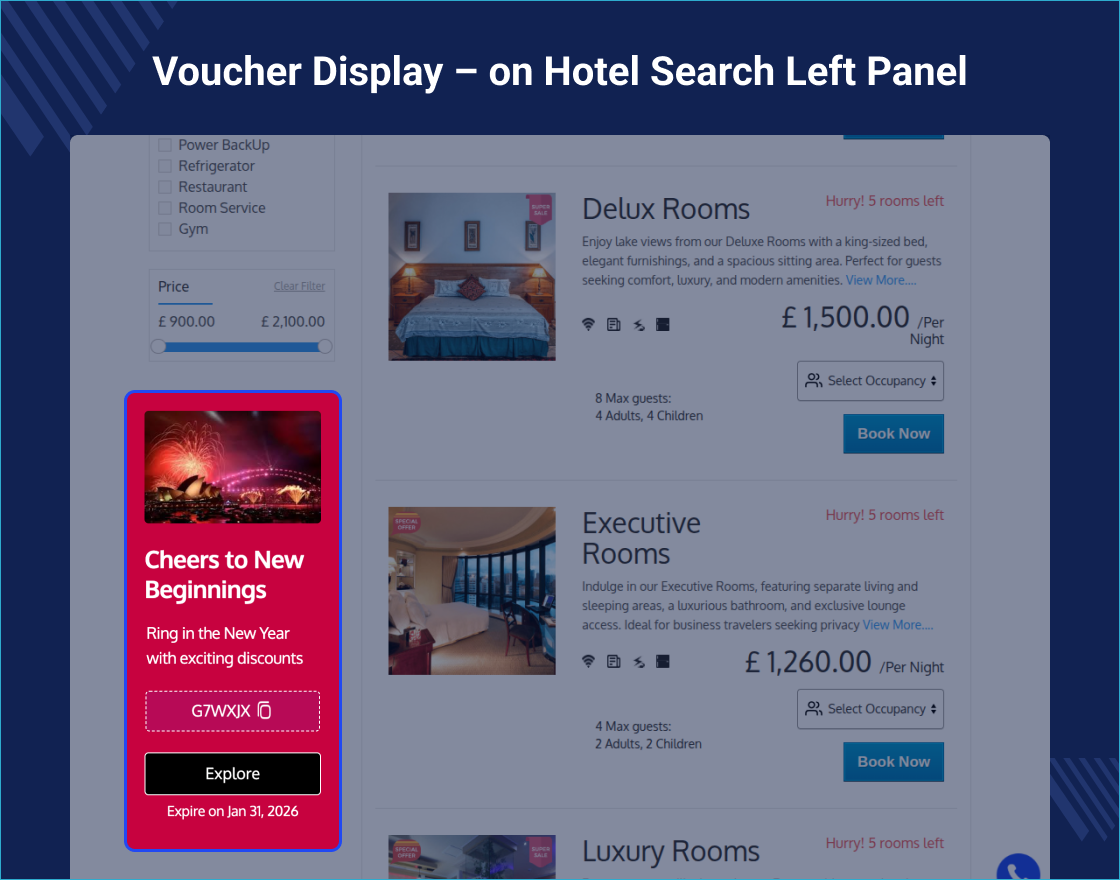 QloApps Voucher Promotion