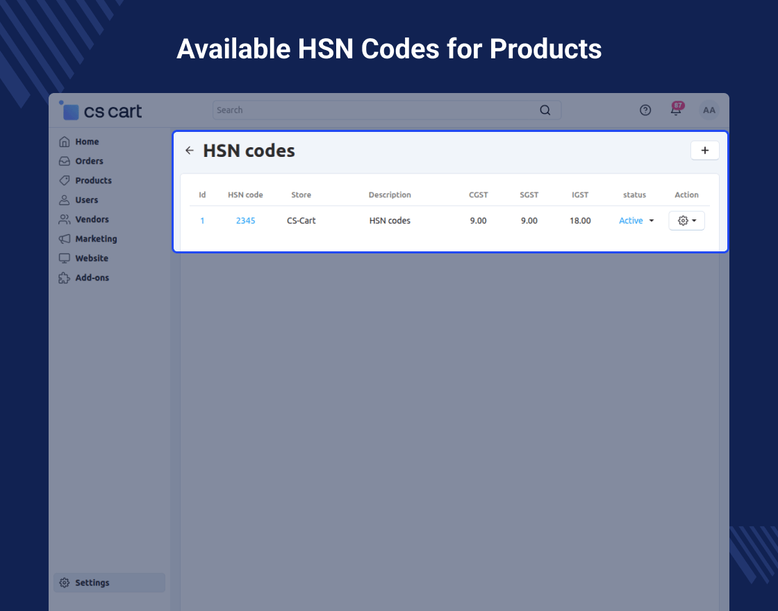 CS-Cart GST Module