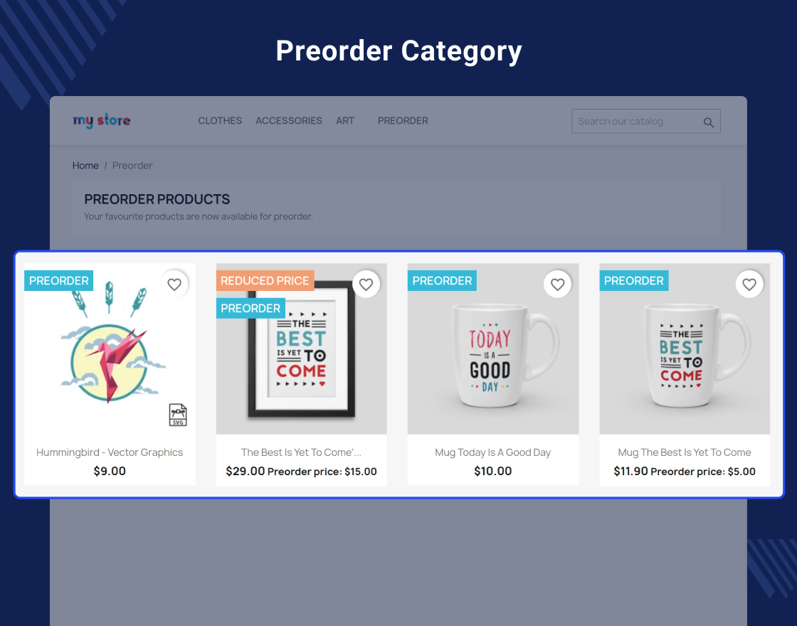 Prestashop Preorder