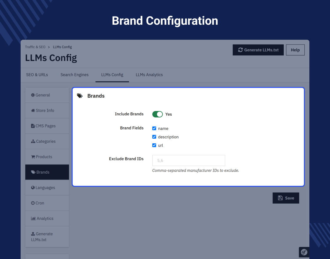 Prestashop LLMs TXT Generator
