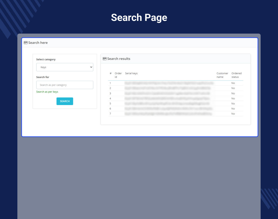Prestashop Product Serial Key Manager