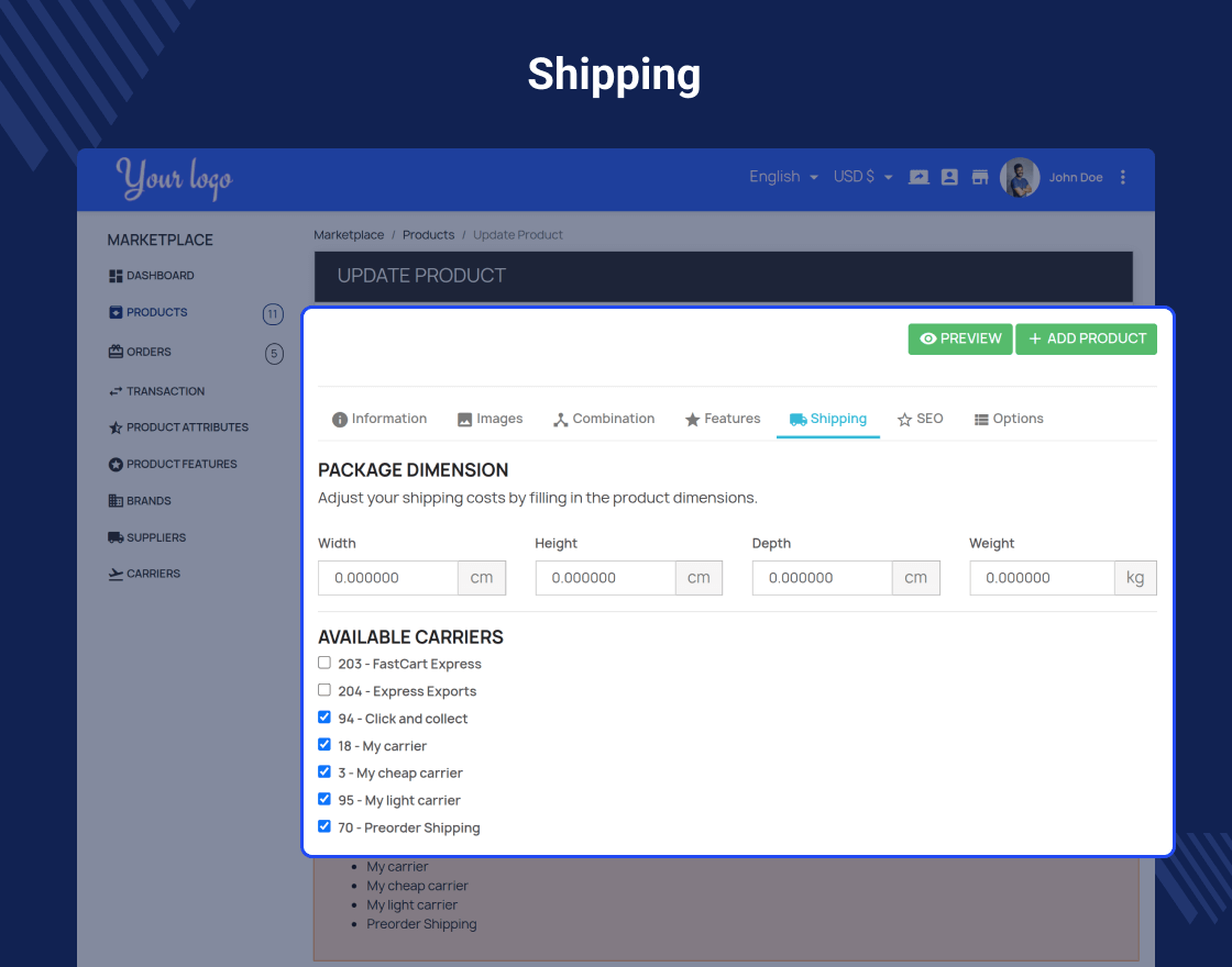 PrestaShop Advanced Multi-Vendor Marketplace