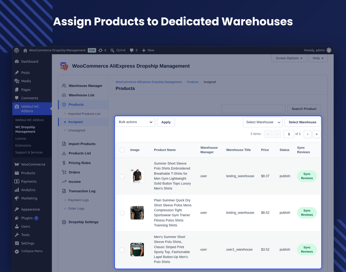 AliExpress Dropship for WooCommerce