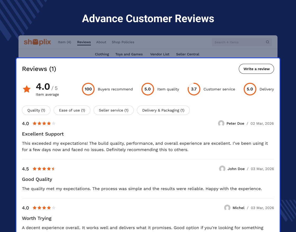 Shoplix - WooCommerce Marketplace Theme