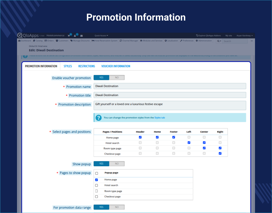 QloApps Voucher Promotion