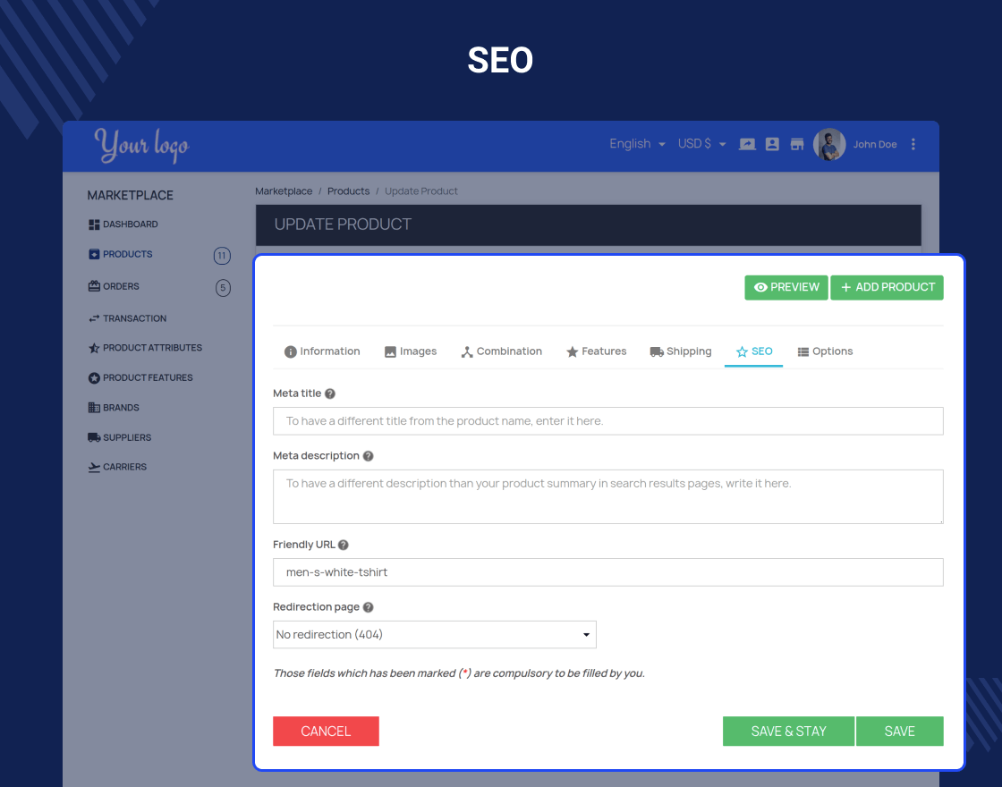 PrestaShop Advanced Multi-Vendor Marketplace