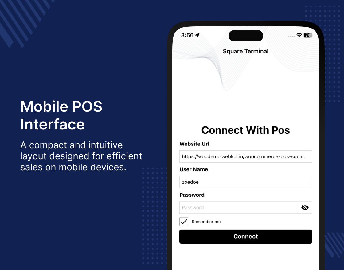 WooCommerce POS Square Reader SDK Mobile