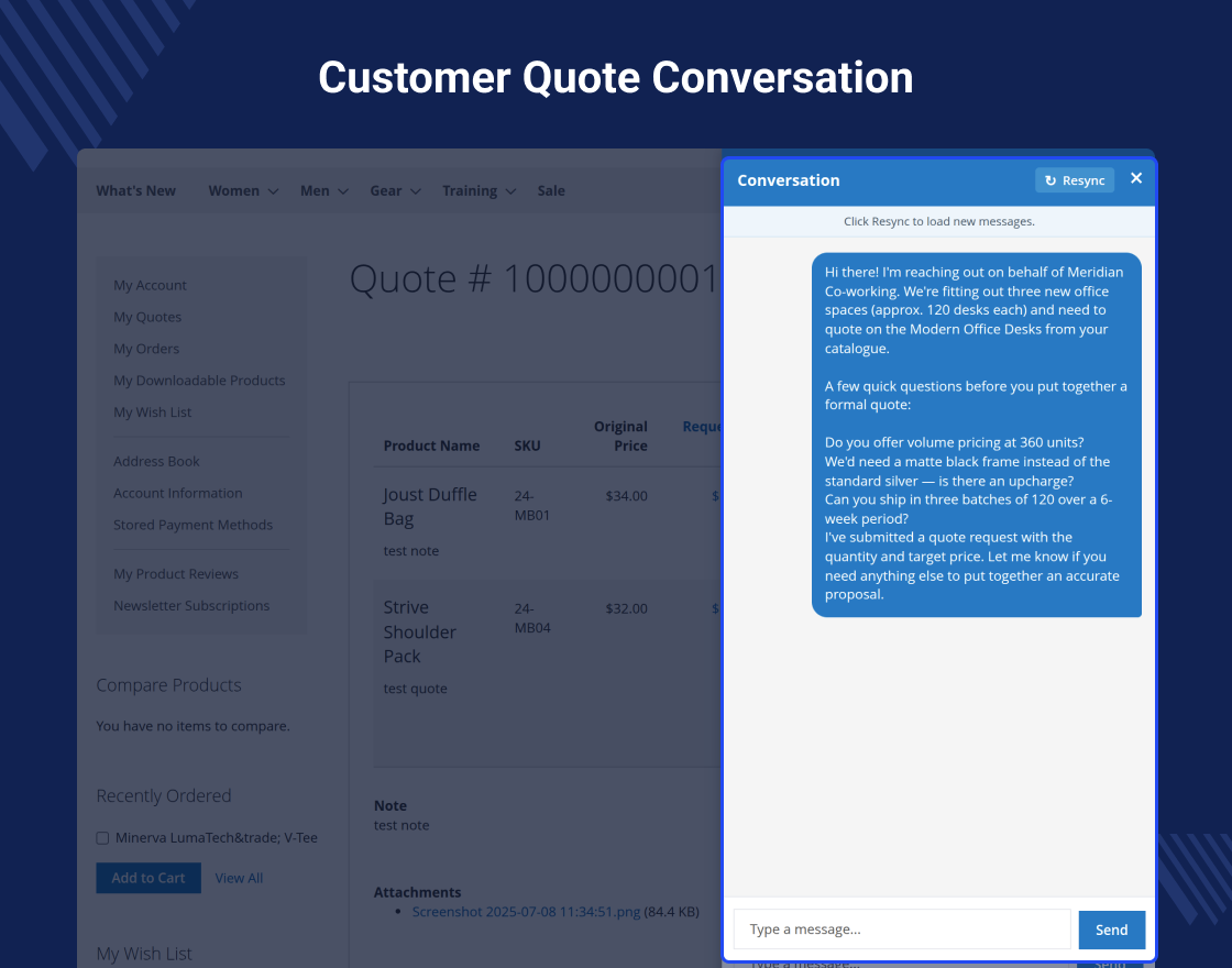 Magento 2 Quote Extension