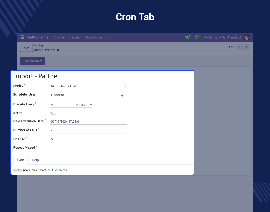 Odoo Zoho Inventory Connector