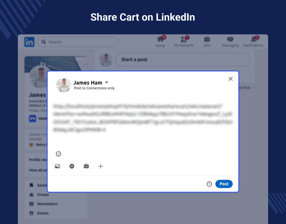 PrestaShop Save and Share Cart