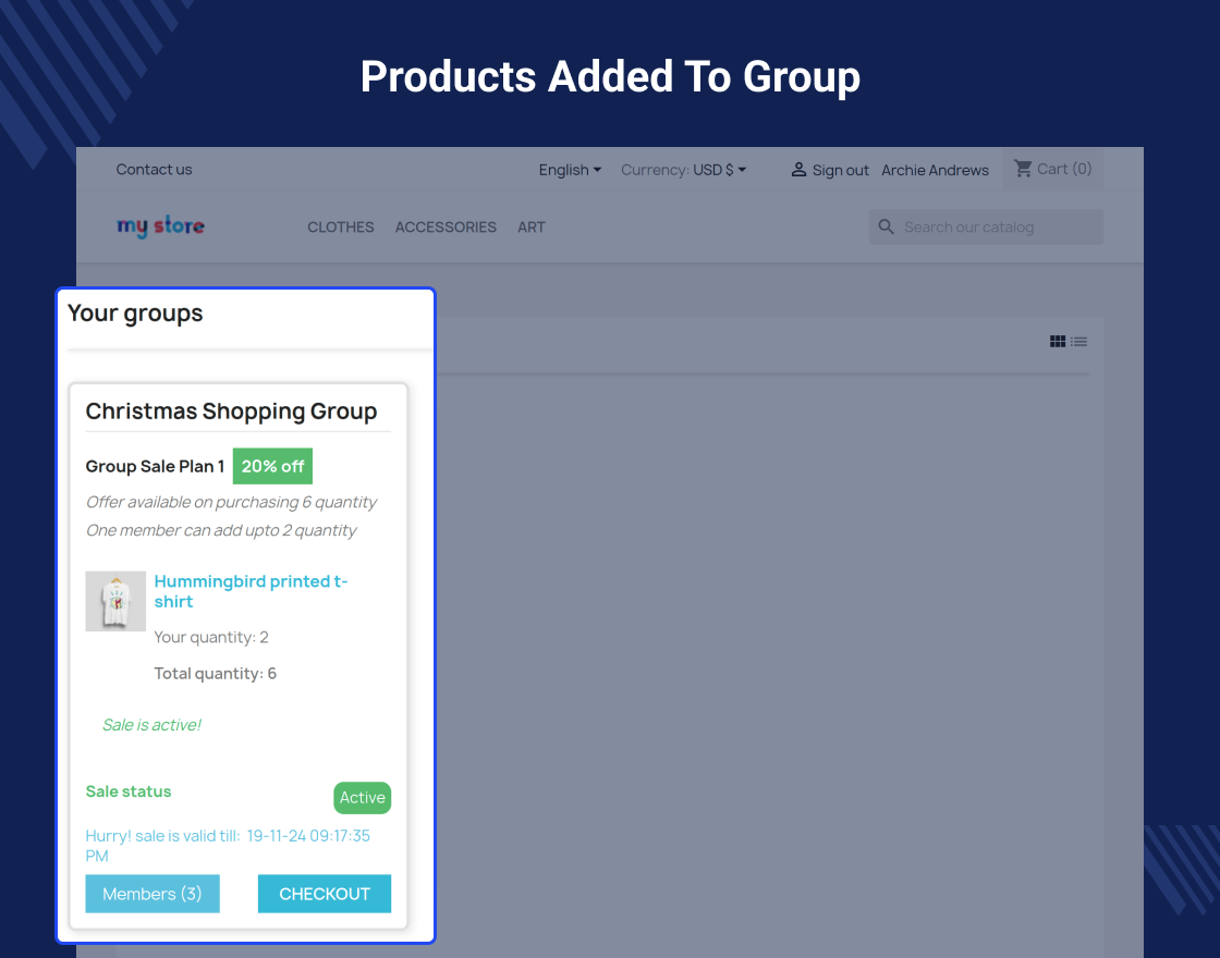 PrestaShop Group Buy