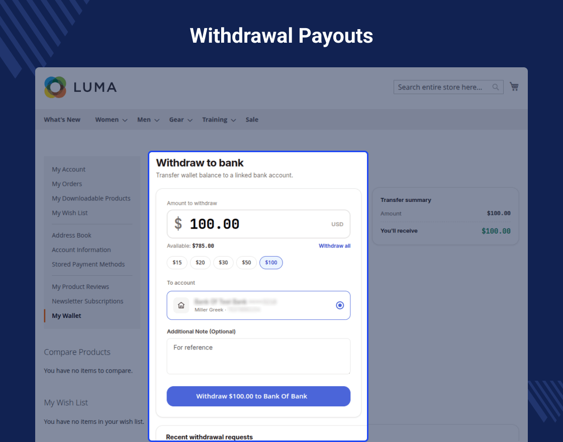 Magento 2 Wallet Extension