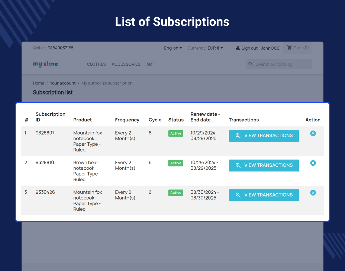 PrestaShop Authorize.net Payment Gateway