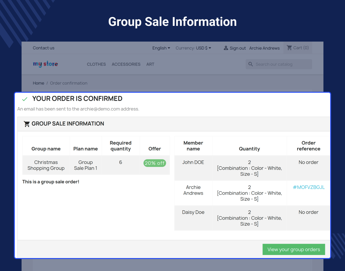 PrestaShop Group Buy