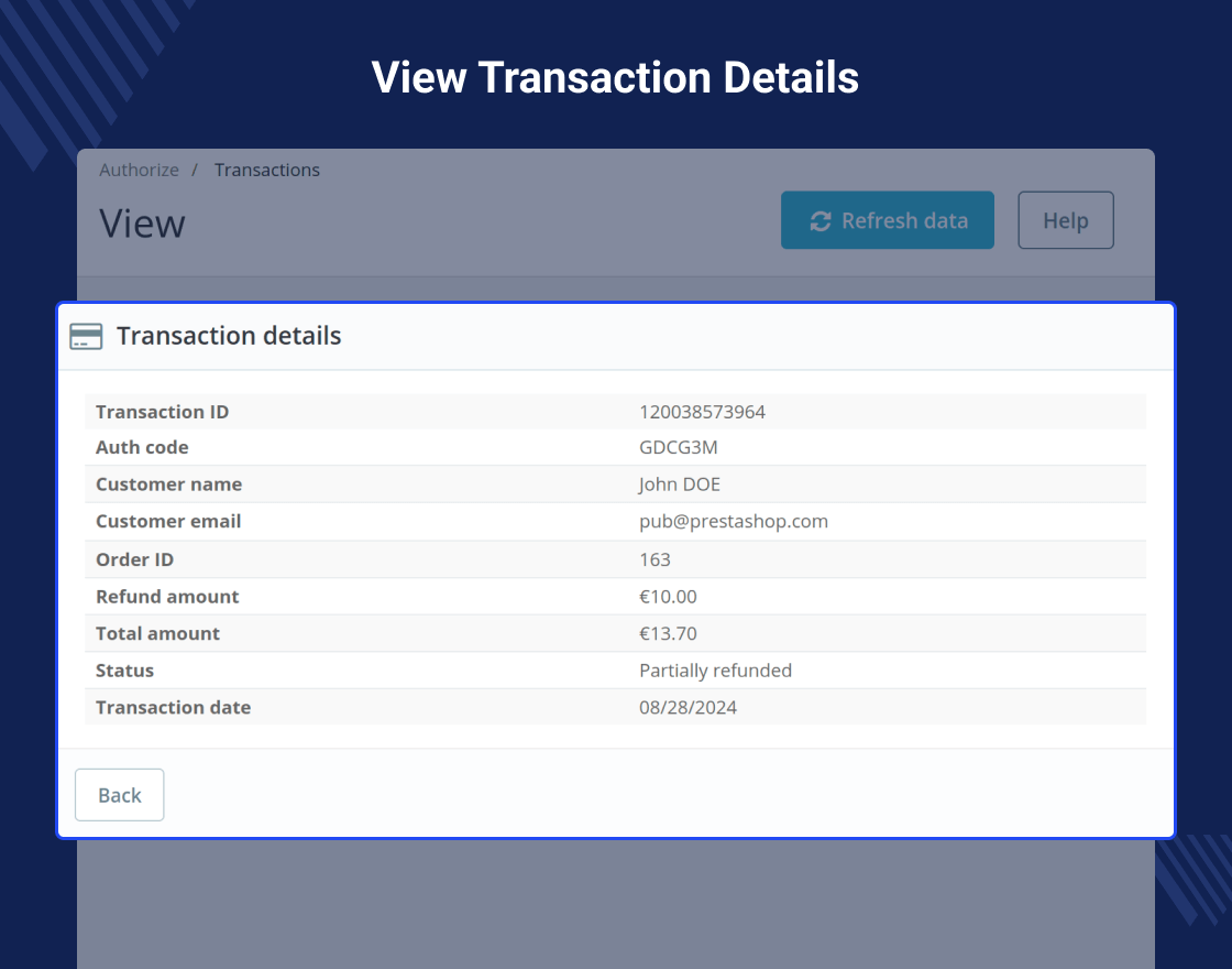 PrestaShop Authorize.net Payment Gateway