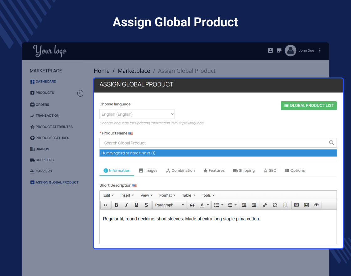 PrestaShop Marketplace Seller Price Comparison