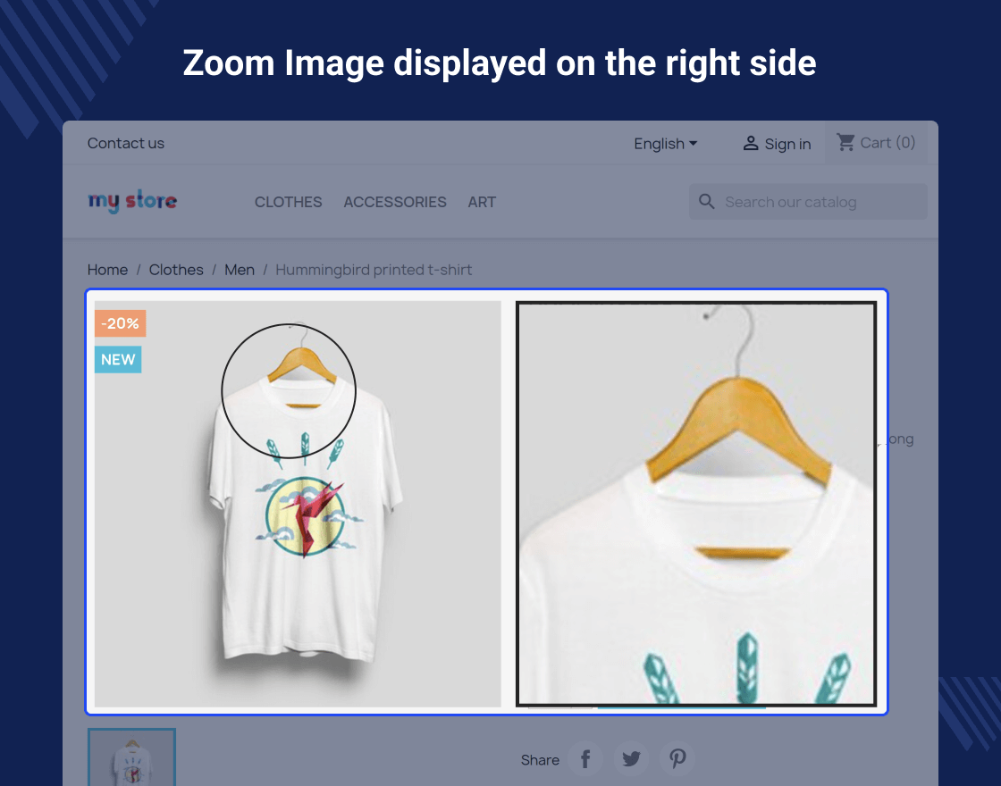 Prestashop Product Image Zoom