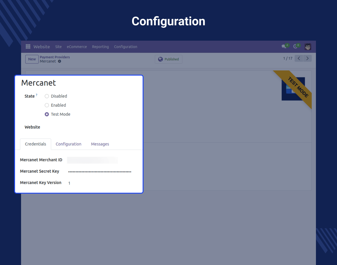 Odoo Mercanet Payment Acquirer