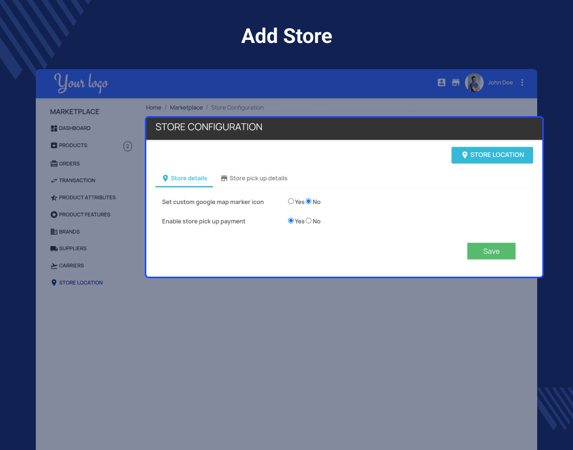 Prestashop Marketplace Store Locator