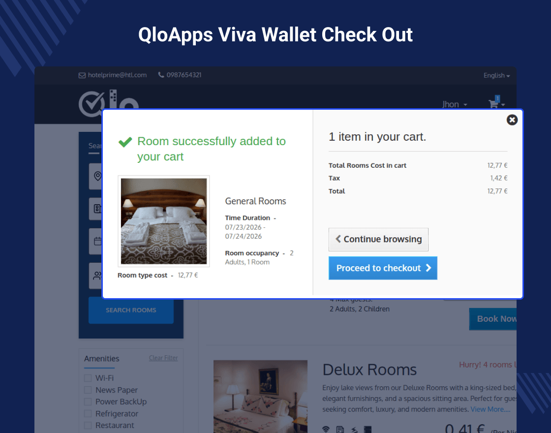 QloApps Viva Walet Payment Gateway