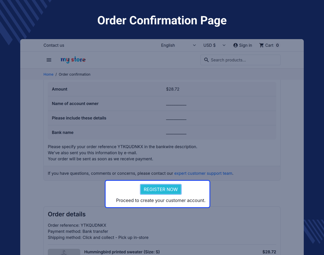 Prestashop Guest Login
