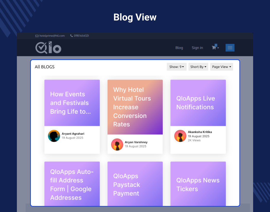 QloApps WordPress Blog