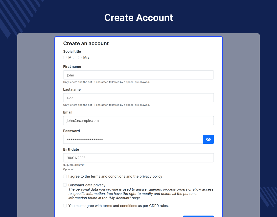 Prestashop GDPR Compliance | Data Protection & EU Cookie Law