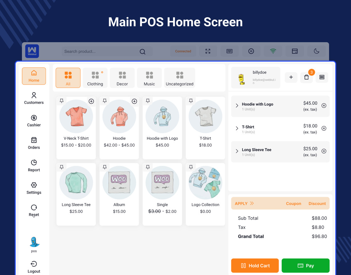 WooCommerce POS Square Reader SDK Mobile