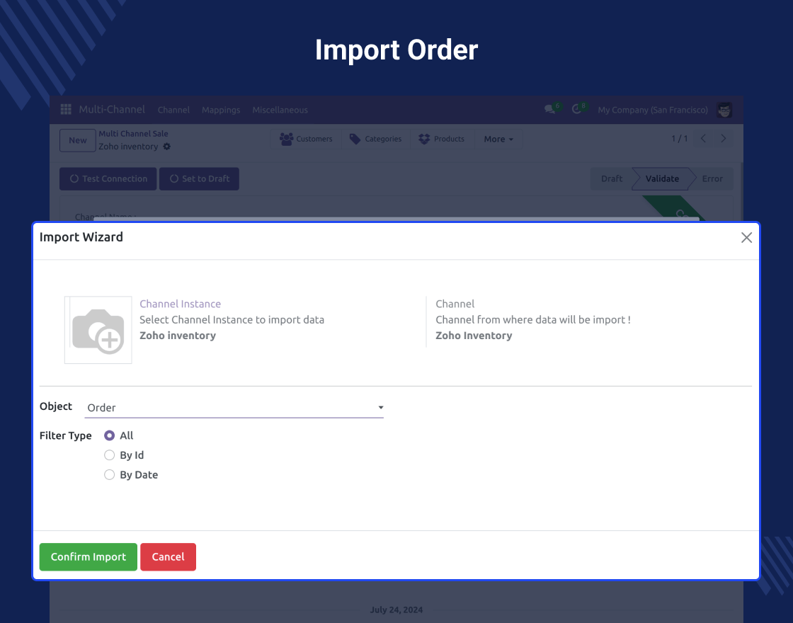 Odoo Zoho Inventory Connector